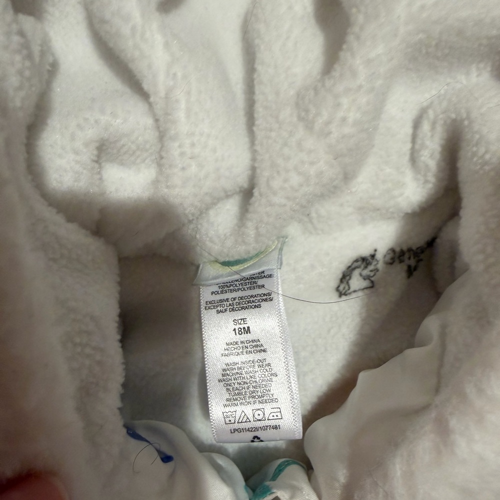 Gerber Soft White Fleece Jacket - Picture 3 of 3